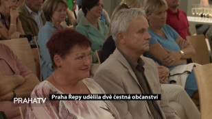 Praha - Řepy udělila dvě čestná občanství