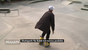 Skatepark Na Babě má novou podobu