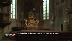 Praha chce odkoupit kostel sv. Šimona a Judy
