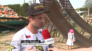 Libor Podmol se chystá na FMX Gladiator Games