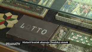 Historii hraček ukazuje Chvalský zámek