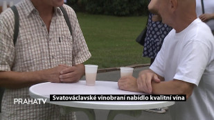 Svatováclavské vinobraní nabídlo kvalitní vína
