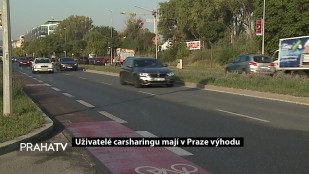 Uživatelé carsharingu mají v Praze výhodu