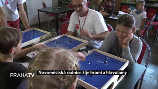 Novoměstská radnice žije hrami a hlavolamy