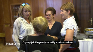 Olympijské legendy se sešly s primátorkou