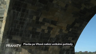 Plavba po Vltavě nabízí unikátní pohledy