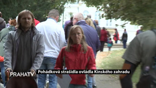 Pohádková strašidla ovládla Kinského zahrady