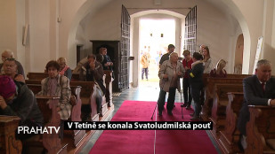 V Tetíně se konala Svatoludmilská pouť