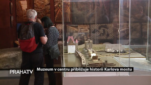 Muzeum v centru přibližuje historii Karlova mostu