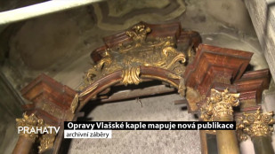 Opravy Vlašské kaple mapuje nová publikace
