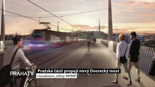 Pražské části propojí nový Dvorecký most