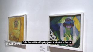 Díla Františka Kupky jsou k vidění v Praze 