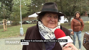 V Praze 4 se konala akce Nusle v pohybu