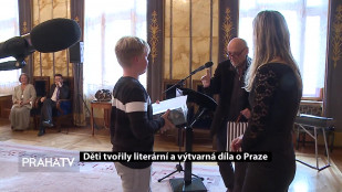 Děti tvořily literární a výtvarná díla o Praze