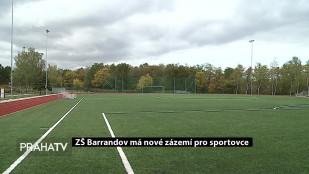 ZŠ Barrandov má nové zázemí pro sportovce