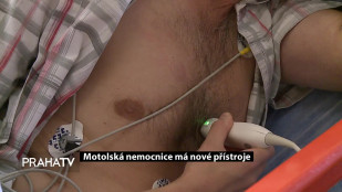 Dotace na nové přístroje se předala v Motole