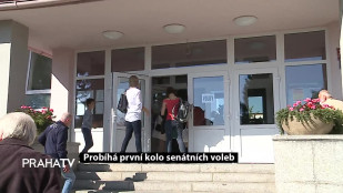 Probíhá první kolo senátních voleb