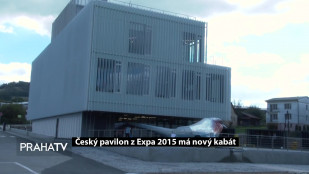 Český pavilon z Expa 2015 má nový kabát