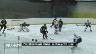 Pražští Inženýři zahájili sezónu proti Brnu