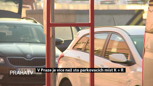 V Praze je více než sto parkovacích míst K + R
