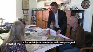 V Radotíně jsou s vedením radnice spokojeni