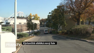 Výstaviště obléká nový háv