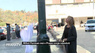 Miloš Forman má v Praze svoje náměstí