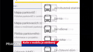 Kolín v mobilu je oblíbený