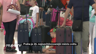 Praha je 26. nejnavštěvovanější město světa