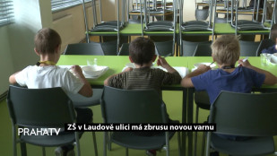 ZŠ v Laudově ulici má zbrusu novou varnu