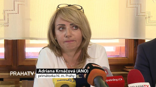 Pražská primátorka Adriana Krnáčová bilancuje