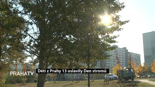 Děti z Prahy 13 oslavily Den stromů 