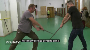 Historický šerm je pořádná dřina