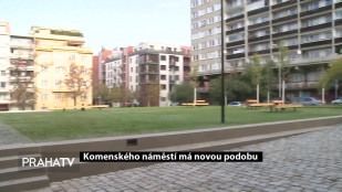 Komenského náměstí má novou podobu