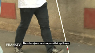 Nevidomým s cestou pomáhá aplikace