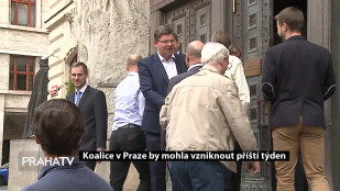 Koalice v Praze by mohla vzniknout příští týden