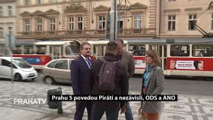 Prahu 5 povedou Piráti a nezávislí, ODS a ANO