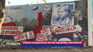 Chýně si připomíná sto let republiky netradičně  