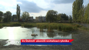 Ve Štolmíři slavnostně ukončili revitalizaci rybníka