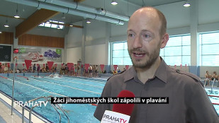 Žáci jihoměstských škol zápolili v plavání