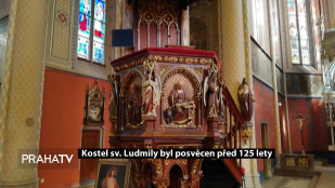 Kostel sv. Ludmily byl posvěcen před 125 lety