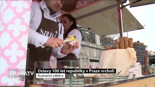 Oslavy 100 let republiky v Praze vrcholí