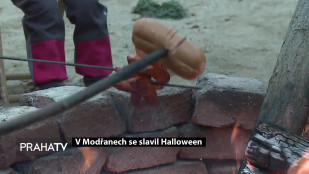 V Modřanech se slavil Halloween