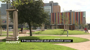 V Praze revitalizují okolí obchodních center