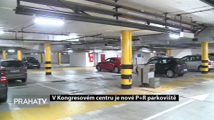 V Kongresovém centru je nové P+R parkoviště 