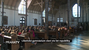 Libeňské gymnázium slaví sto let republiky