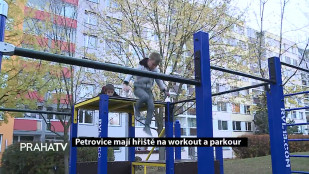 Petrovice mají hřiště na workout a parkour