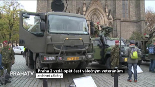 Praha 2 vzdá opět čest válečným veteránům