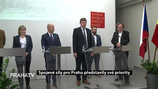 Spojené síly pro Prahu představily své priority
