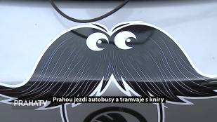 Prahou jezdí autobusy a tramvaje s kníry